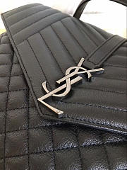 YSL Envelope Large Bag Black 4812 - 6