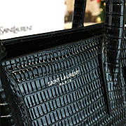 YSL Sac De Jour Nano Crocodile Embossed Shiny Leather 4922 - 5