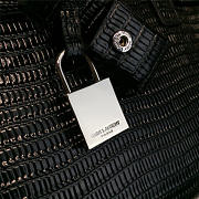 YSL Sac De Jour Nano Crocodile Embossed Shiny Leather 4922 - 4