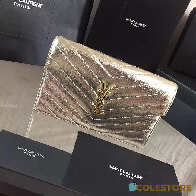 YSL Monogram Chain Wallet Woc - 1