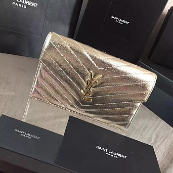 YSL Monogram Chain Wallet Woc