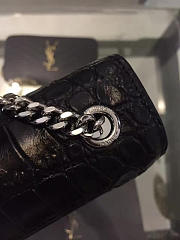 YSL Monogram Kate In Embossed Crocodile Shiny Leather 5063 - 6