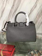 YSL Small In Smooth Leather Cabas - 4