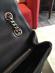 YSL Envelop Satchel Large Black 5118 - 3