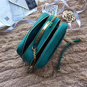 Chanel Bowling Bag Jersey & Gold-Tone Metal Green A69924  - 5