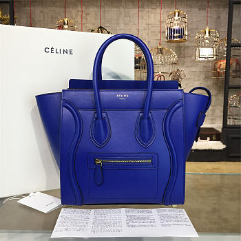 Celine Leather Micro Luggage Z1087
