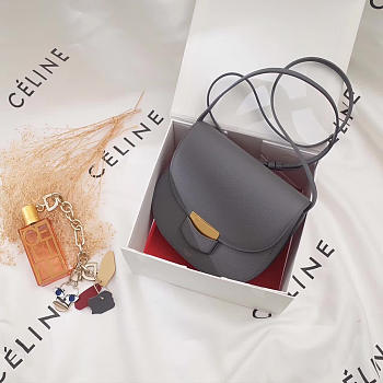 Celine Leather Compact Trotteur Z1115