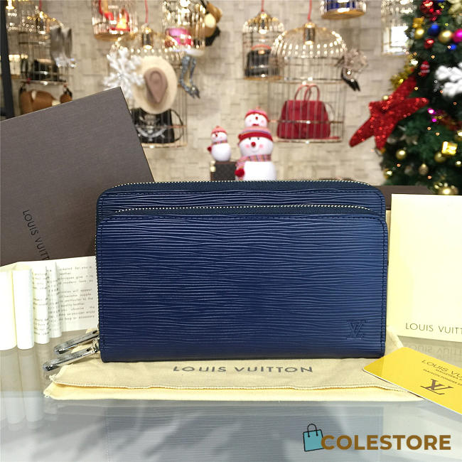 Louis Vuitton Zippy Wallet Indigo 3169 - 1