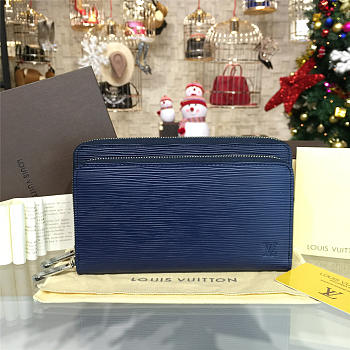 Louis Vuitton Zippy Wallet Indigo 3169