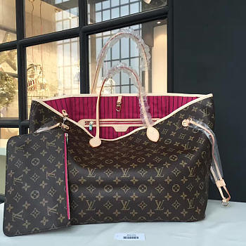  louis vuitton neverfull CohotBag  gm pivoine 3301
