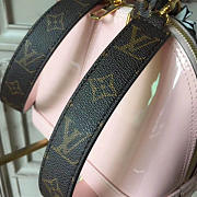 Louis Vuitton Alma Cohotbag Bb Pink Patent Leather M51925 - 2