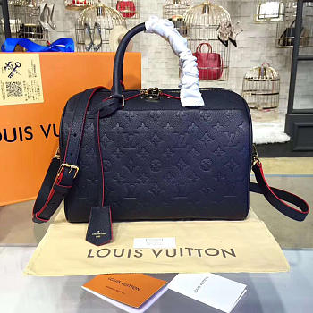 louis vuitton speedy CohotBag 30 marine rouge 3815