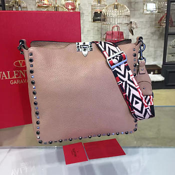 Valentino Rockstud Rolling Shoulder Bag 4575