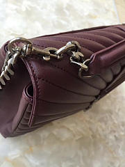 YSL Monogram College Wine Red 4798 - 6