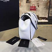 YSL Envelop Satchel White 4806 - 3