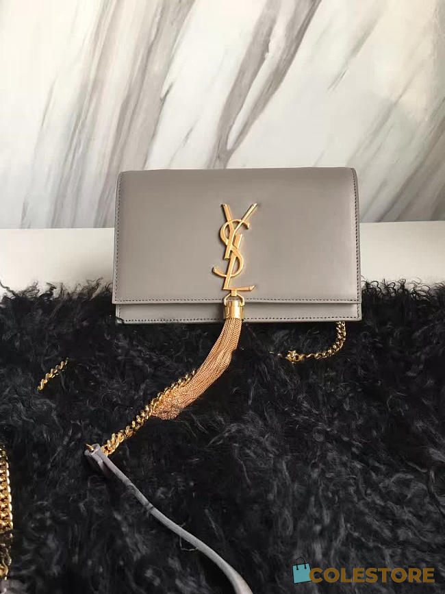 YSL Monogram Kate Bag With Leather Tassel 4995 - 1