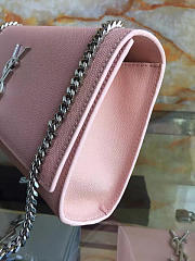 YSL Monogram Kate In Grain De Poudre Embossed Leather 5015 - 5