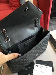 YSL Envelop Satchel Large Green 5126 - 6