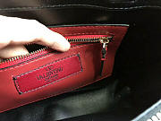 Valentino Candystud Quilted Leather Tote 0061 In Black - 5