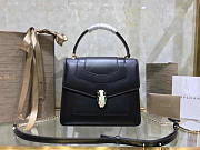 Bvlgari Serpenti Forever Calf Leather Flap Cover Handle Bag 284537 - 2