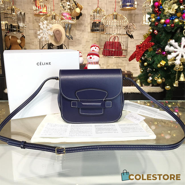 Celine Leather Shoulder Bag Z956 - 1
