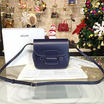 Celine Leather Shoulder Bag Z956