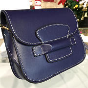 Celine Leather Shoulder Bag Z956 - 6