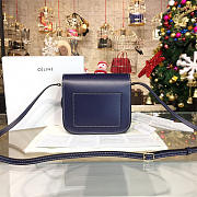 Celine Leather Shoulder Bag Z956 - 4