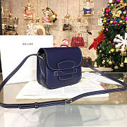 Celine Leather Shoulder Bag Z956 - 3