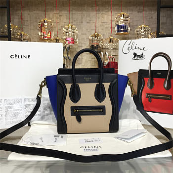 Celine Nano Leather Shoulder Bag Z1027
