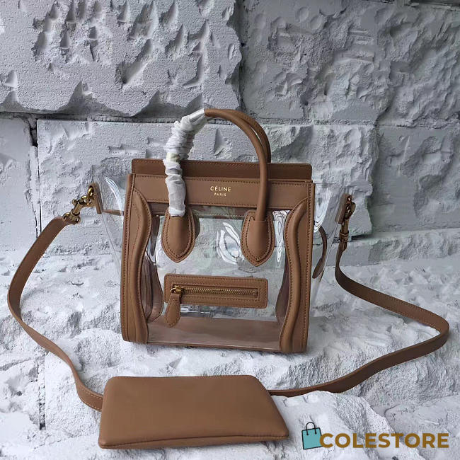 Celine Nano Leather Shoulder Bag Z1242 - 1