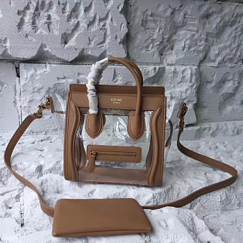 Celine Nano Leather Shoulder Bag Z1242