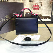 CohotBag delvaux calfskin mini tempete satchel black  - 5