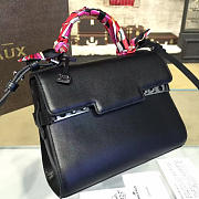 CohotBag delvaux calfskin mini tempete satchel black  - 3