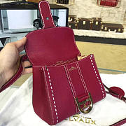 CohotBag delvaux mini brillant satchel red 1480 - 2