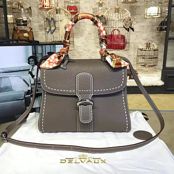 CohotBag delvaux mm brillant satchel gray 1488