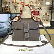 CohotBag delvaux mm brillant satchel gray 1488 - 6