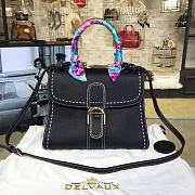 CohotBag delvaux mm brillant satchel black 1489 - 1