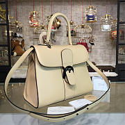 Delvaux Mini Brillant Satchel Apricot 1515 - 3