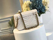 gucci marmont bag white CohotBag 2635 - 5