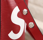Louis Vuitton Supreme Bucket Bag Red M44022 - 6