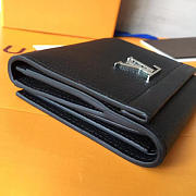 Louis Vuitton Lockme Ii Compact Wallet Black 3170 - 6