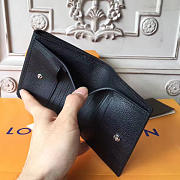 Louis Vuitton Lockme Ii Compact Wallet Black 3170 - 3