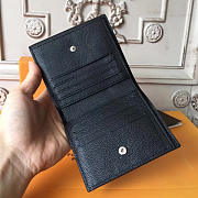 Louis Vuitton Lockme Ii Compact Wallet Black 3170 - 2