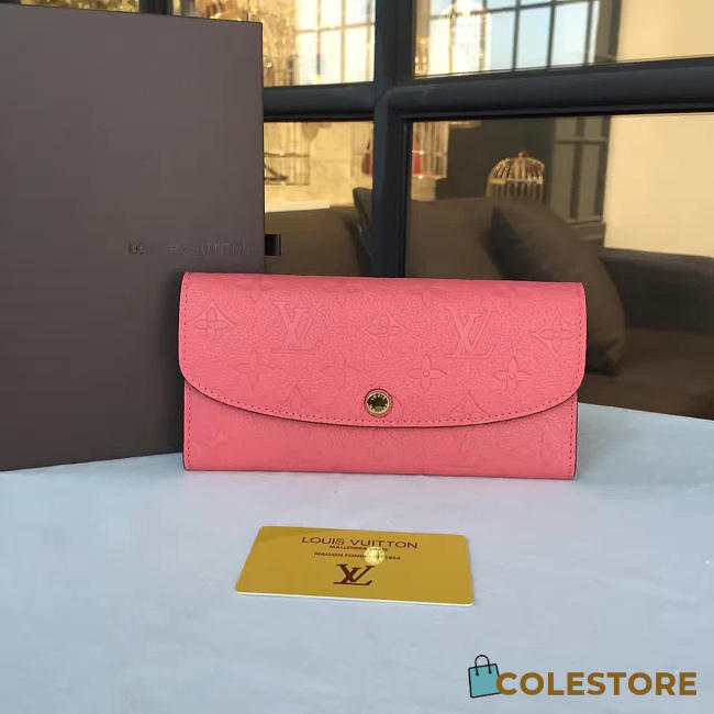 Louis Vuitton Emilie Wallet Monogram Empreinte Leather 3408 - 1