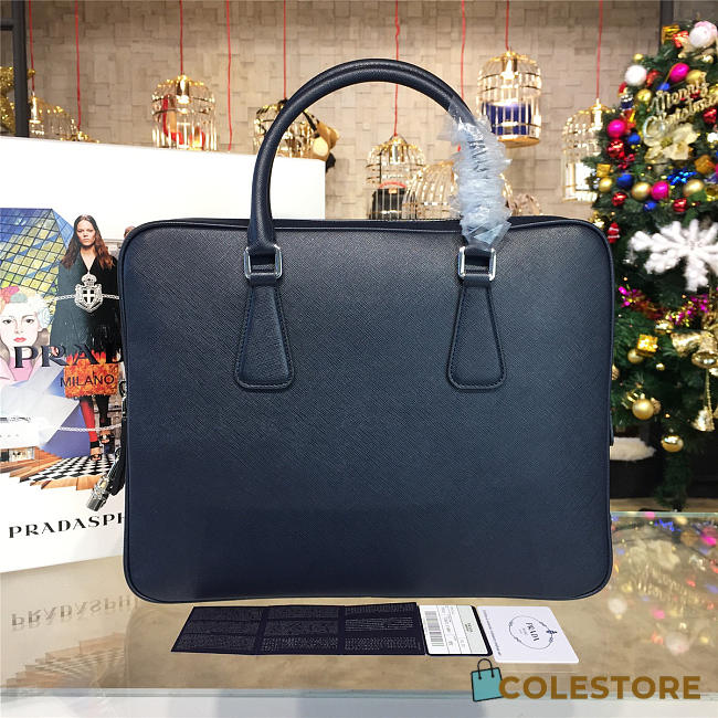 Prada Leather Briefcase 4213 - 1