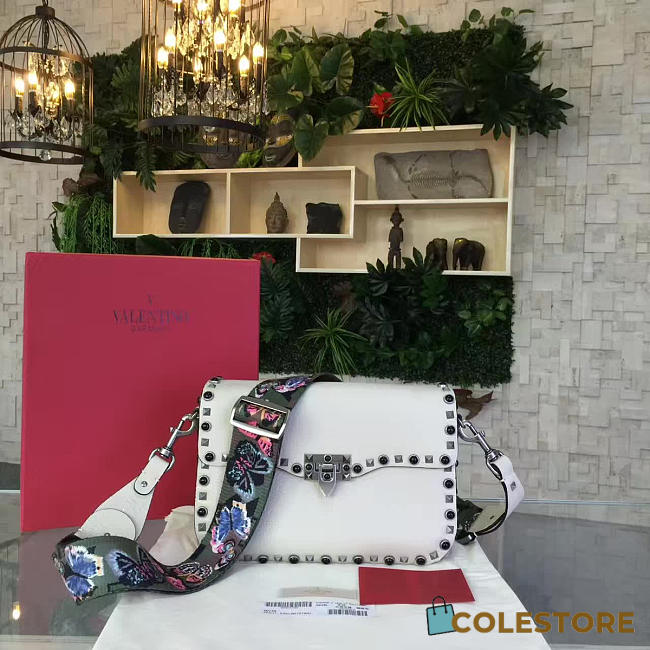 Valentino Guitar Rockstud Rolling Cross Body Bag 4679 - 1