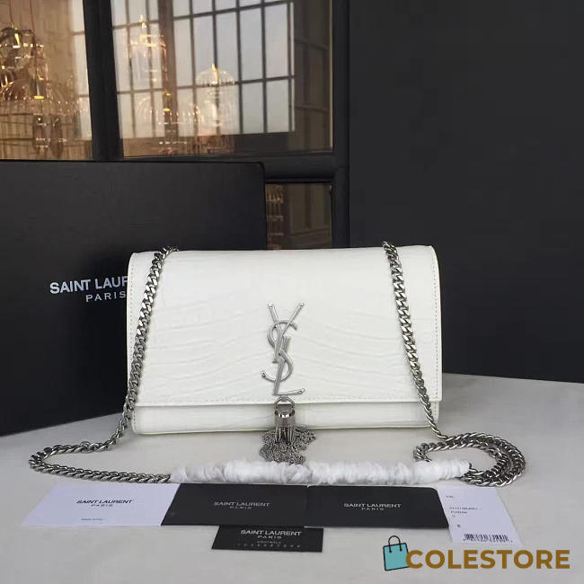 YSL Monogram Kate With Leather Tassel 4759 - 1