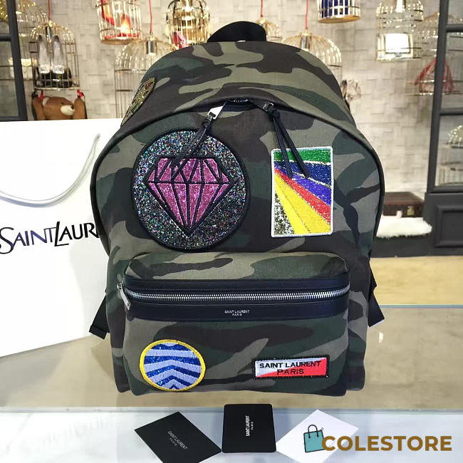 YSL Monogram Backpack Diamonds 4785 - 1