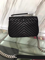 YSL Monogram College Silver 4787 - 3